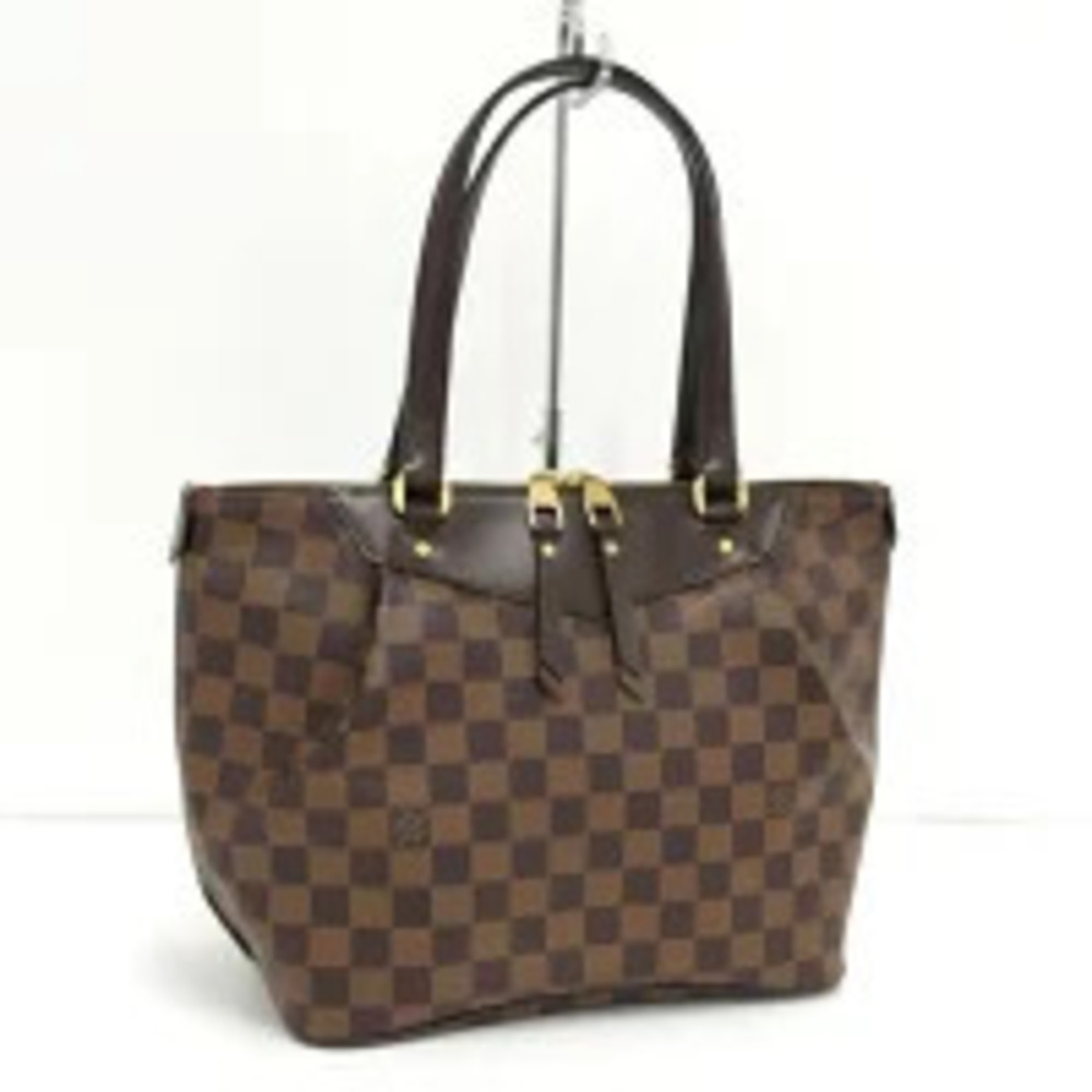 LOUIS VUITTON Westminster Tote Bag Damier Ebene Brown